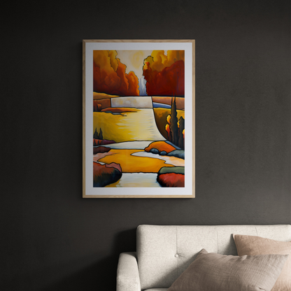 Autumn Rust III - Print