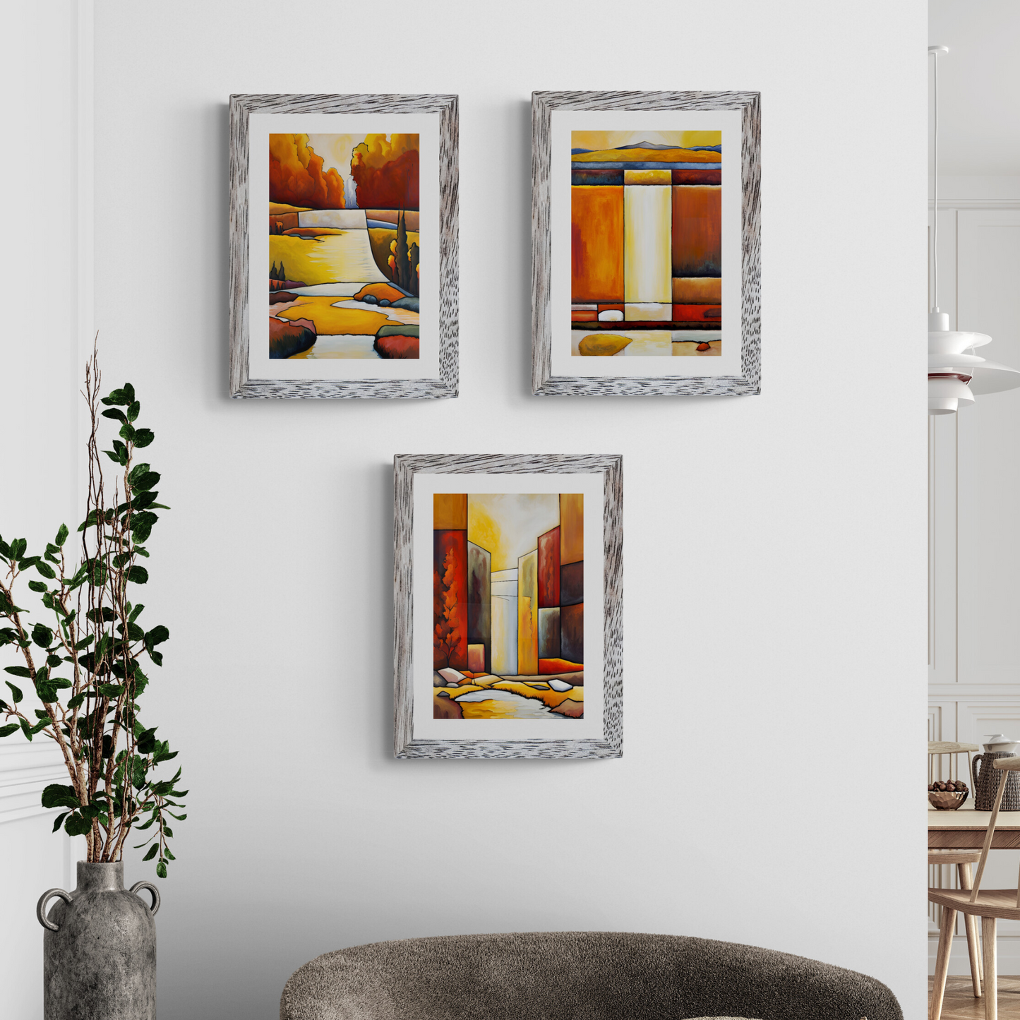 Autumn Rust - Set of Three Prints