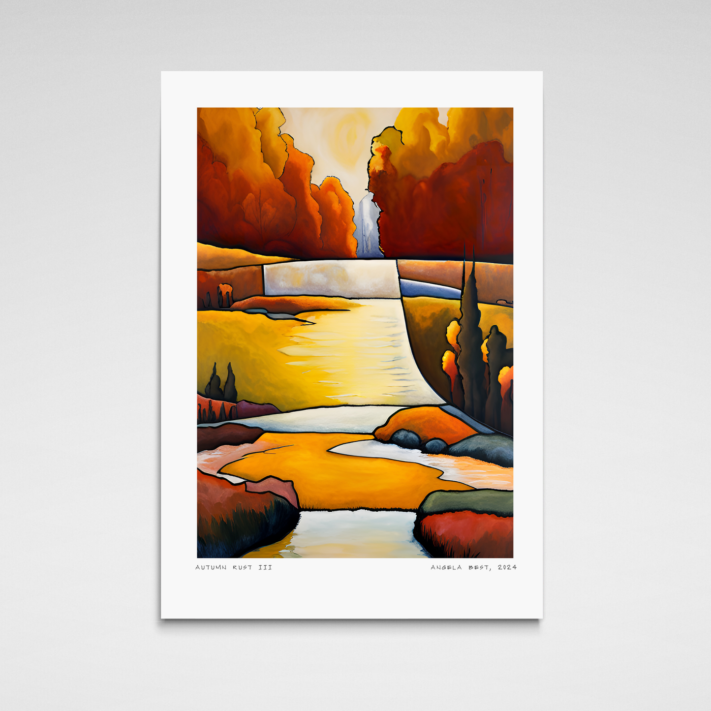 Autumn Rust III - Print