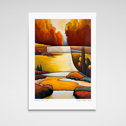 Autumn Rust III - Print