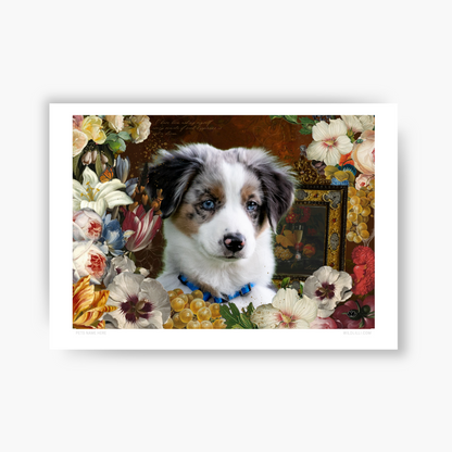 Bold Bouquet - Custom Pet Portrait