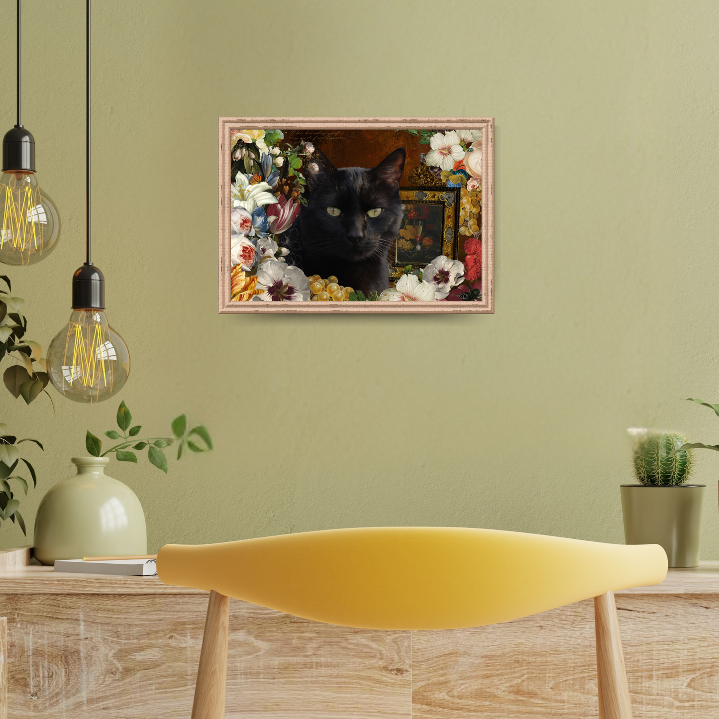 Bold Bouquet - Custom Pet Portrait