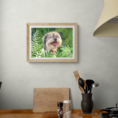 Furry Frolics - Custom Pet Portrait