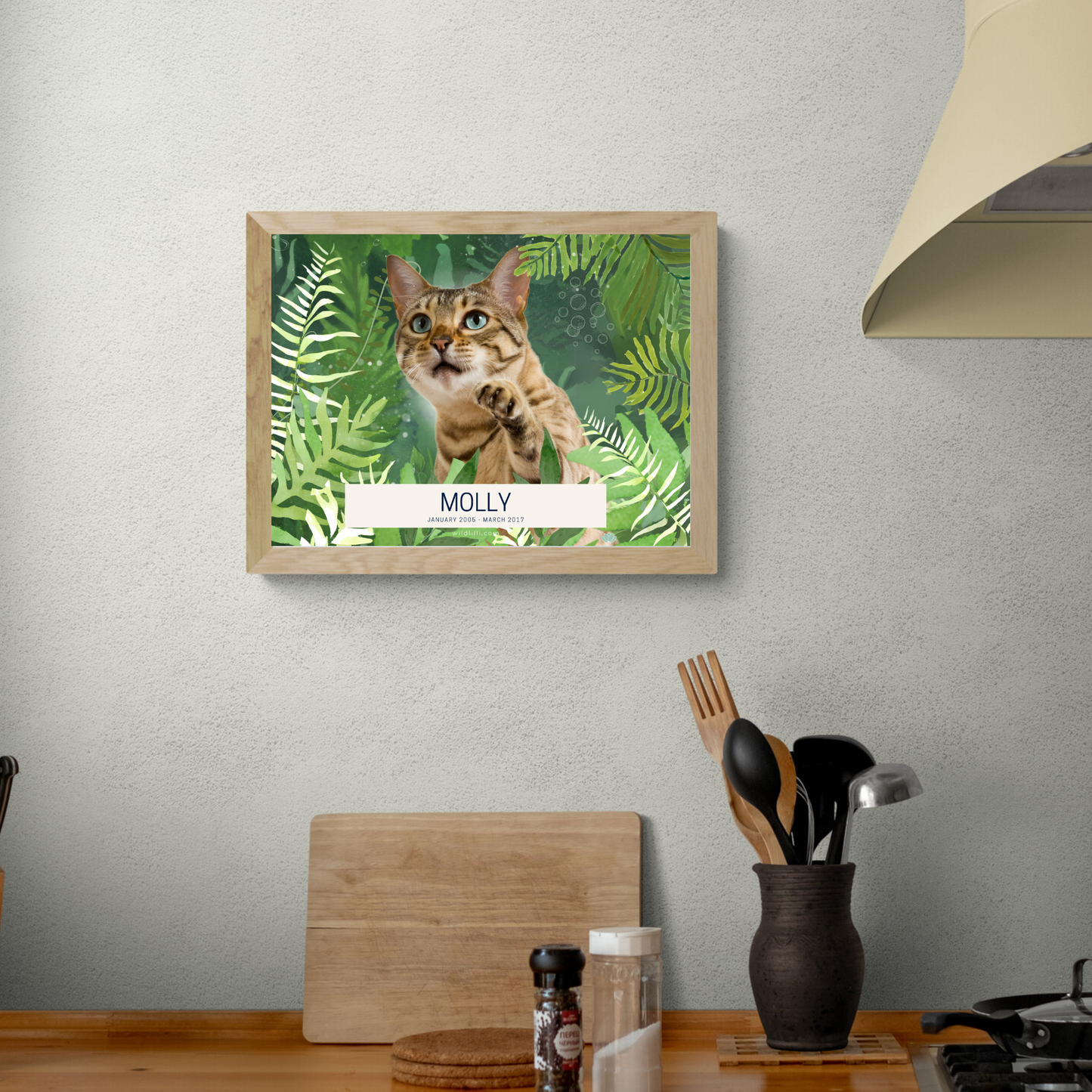 Furry Frolics - Custom Pet Portrait