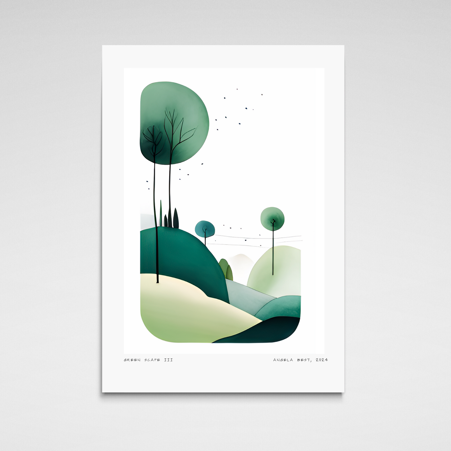 Green Scape III - Print