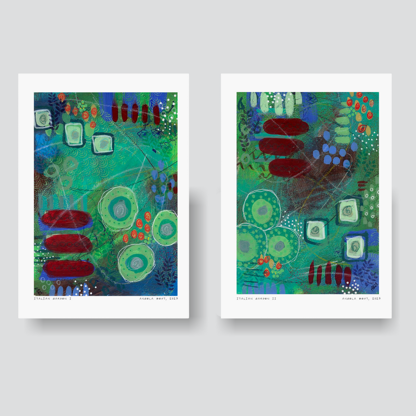 Italian Garden -Set of Two