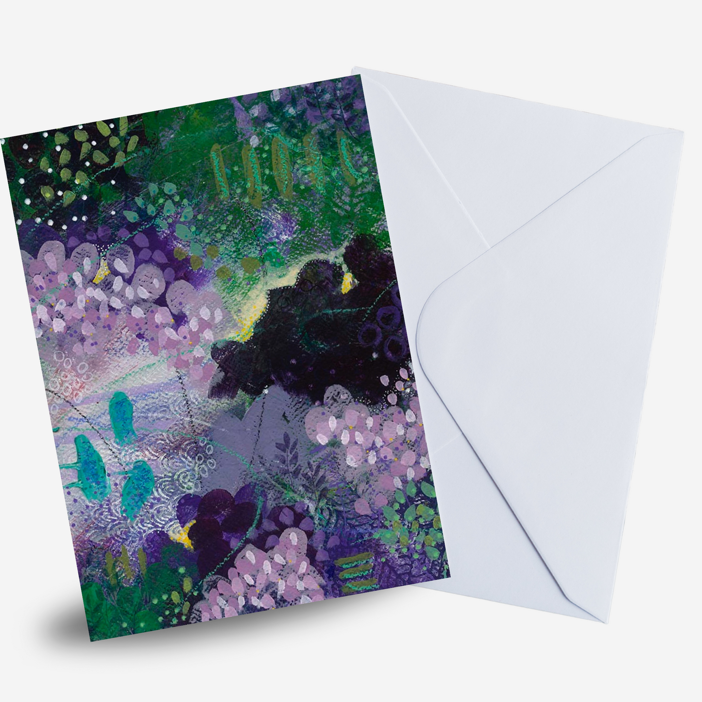 Lavender Field Greeting Card