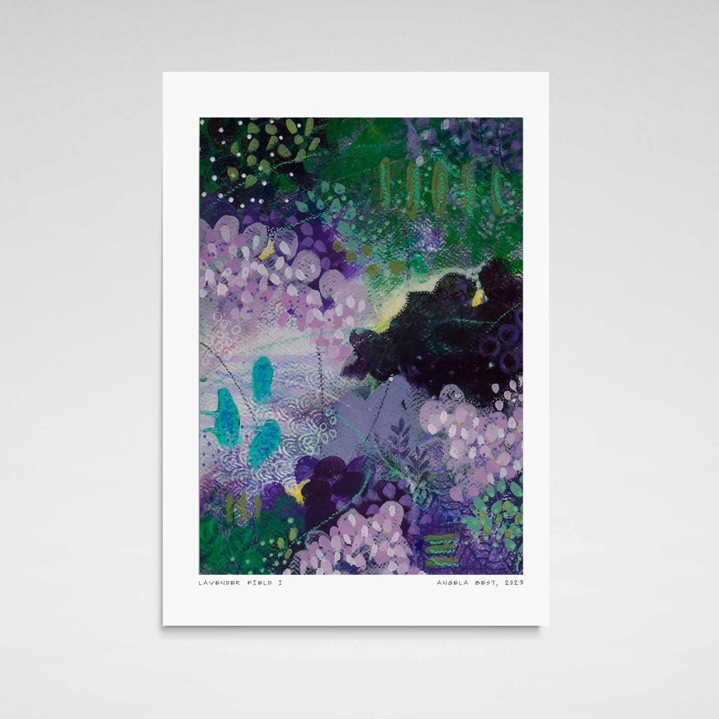 Lavender Field - Set of Two