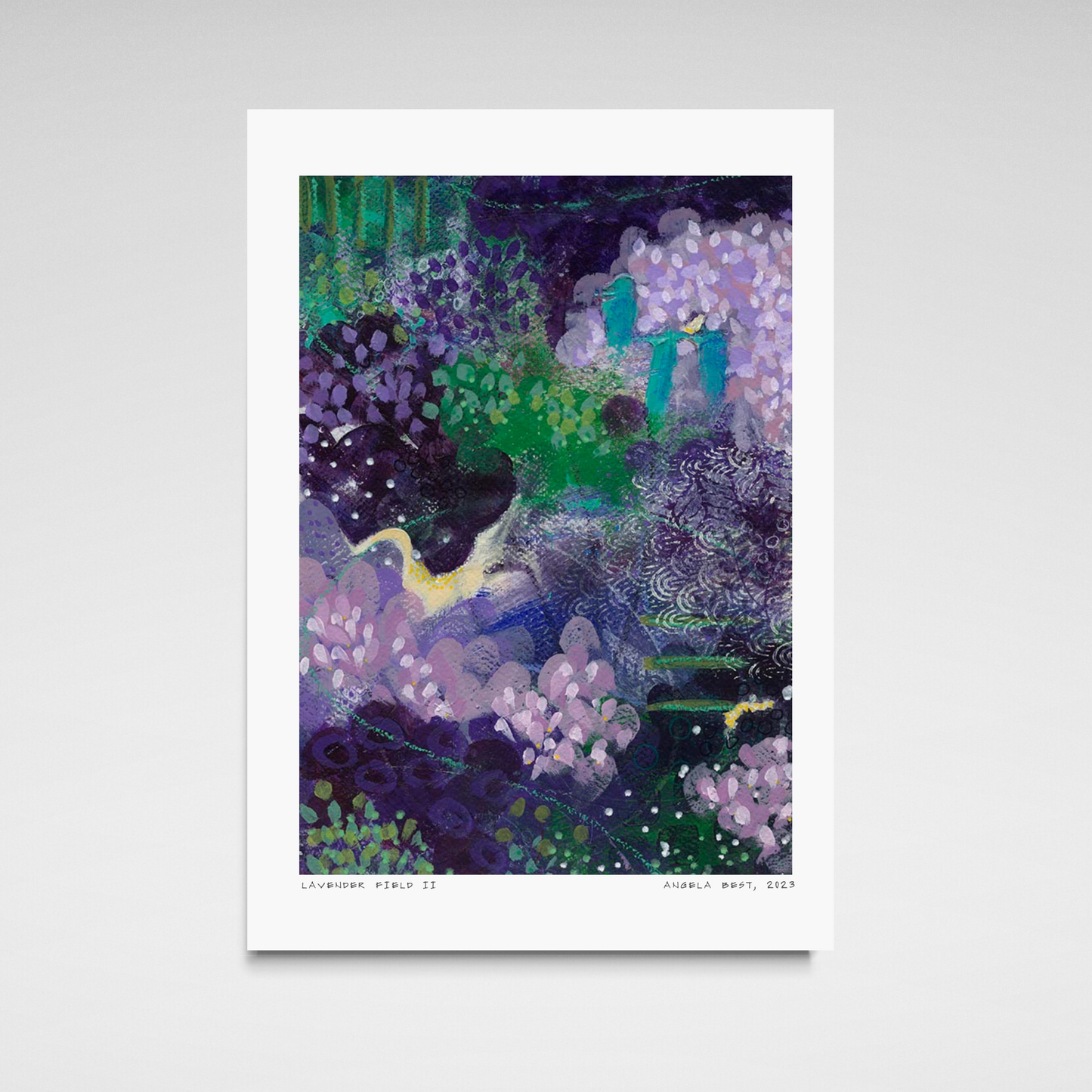 Lavender Field - Set of Two