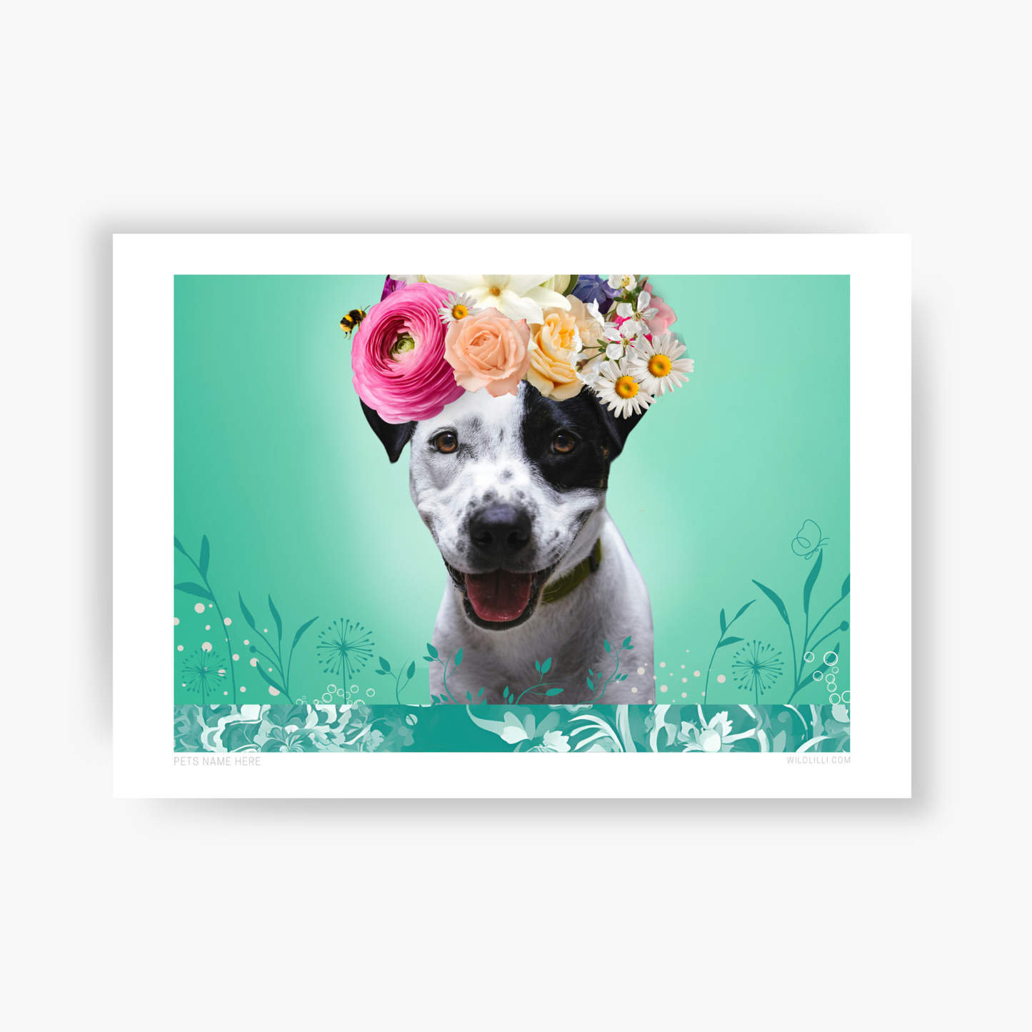 Pawsome Moments - Custom Pet Portrait