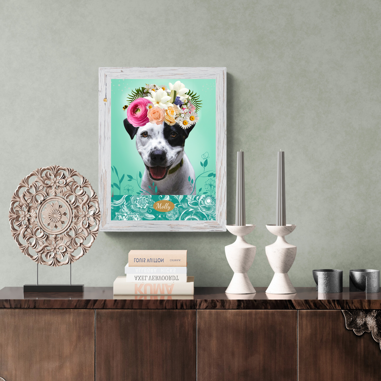 Pawsome Moments - Custom Pet Portrait