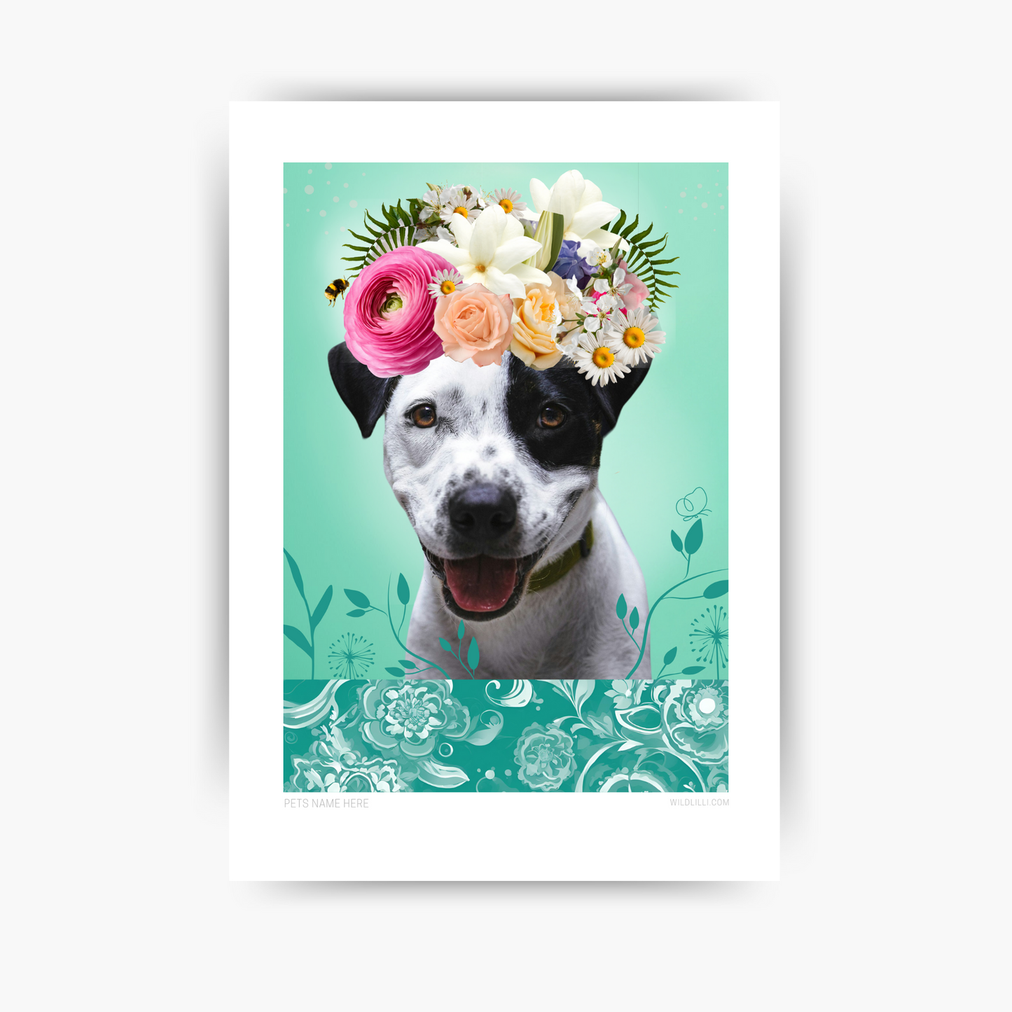 Pawsome Moments - Custom Pet Portrait
