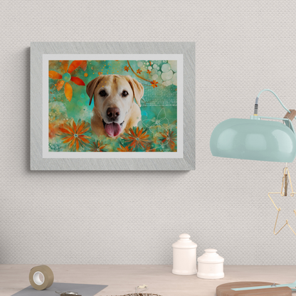 Puppy Love - Custom Pet Portrait