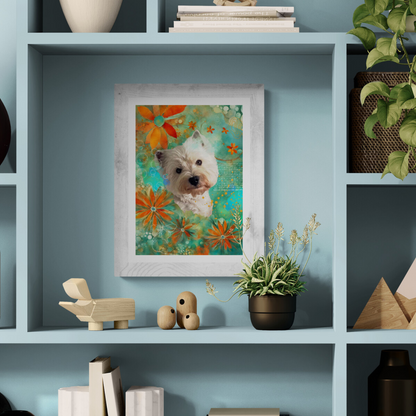 Puppy Love - Custom Pet Portrait