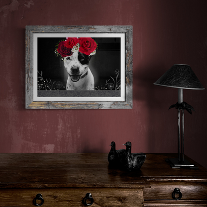 Rose Buddy - Custom-Pet-Portrait