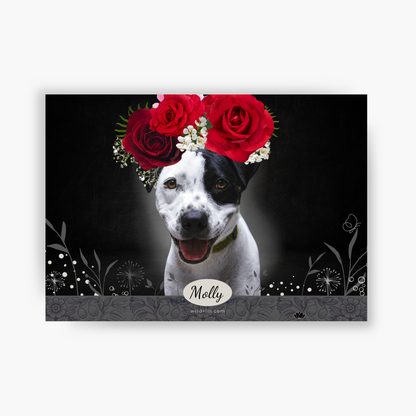 Rose Buddy - Custom-Pet-Portrait