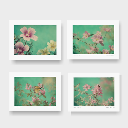 Spring Time Set of Four - Prints