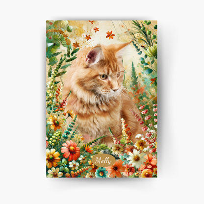 Summer Garden - Custom Pet Portrait