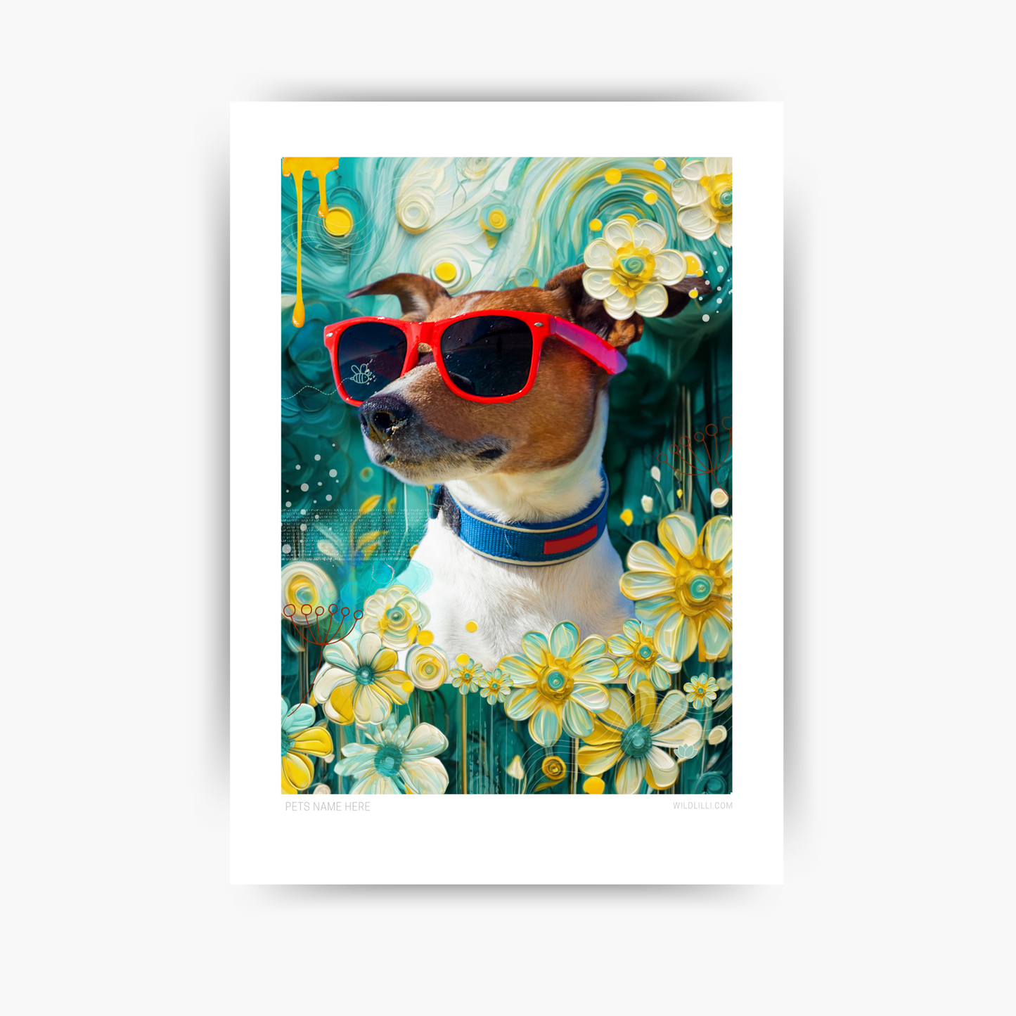 Sunny Daze - Custom Pet Portrait