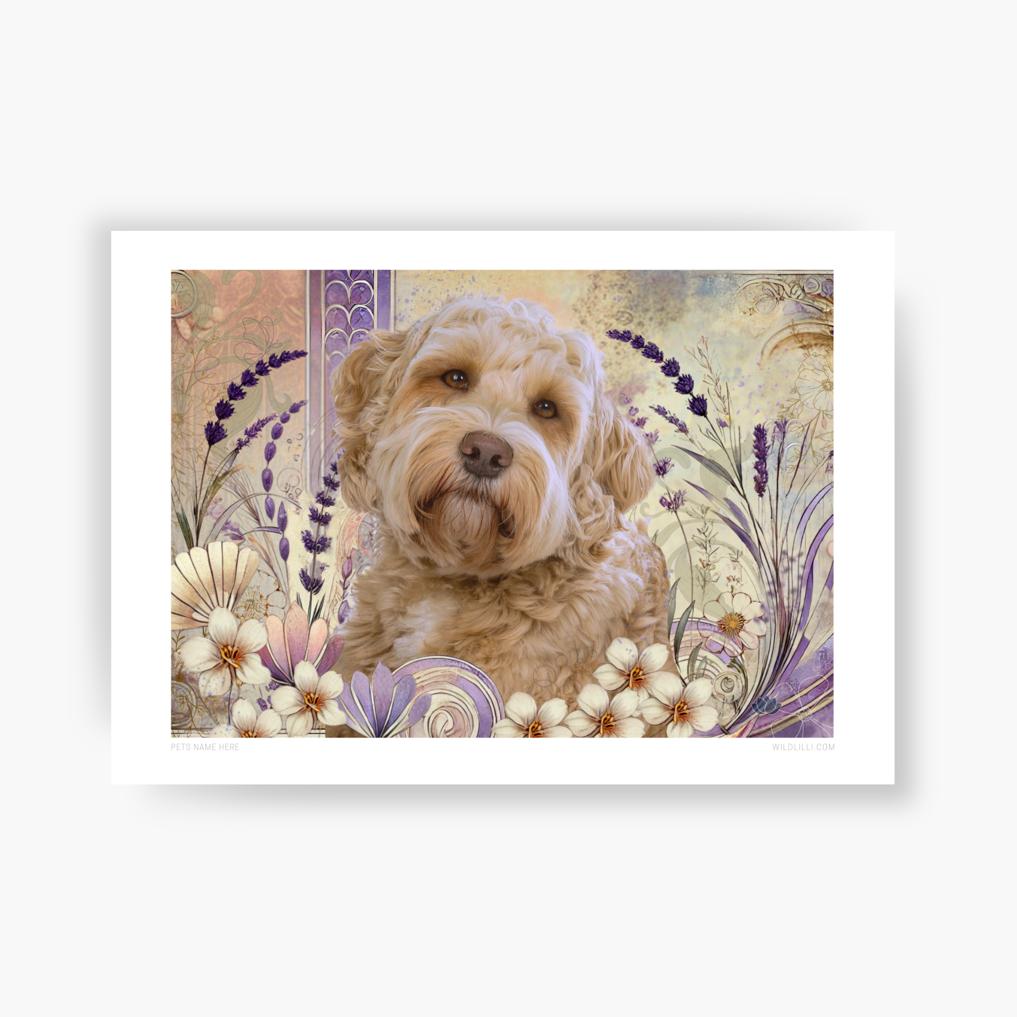 Custom Pet Portraits | Custom Dog Portraits | Wild Lilli
