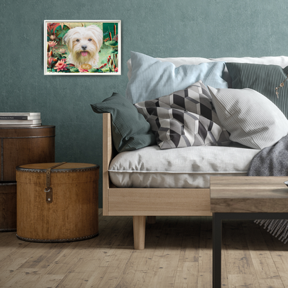 Water Lilies - Custom Pet Portrait