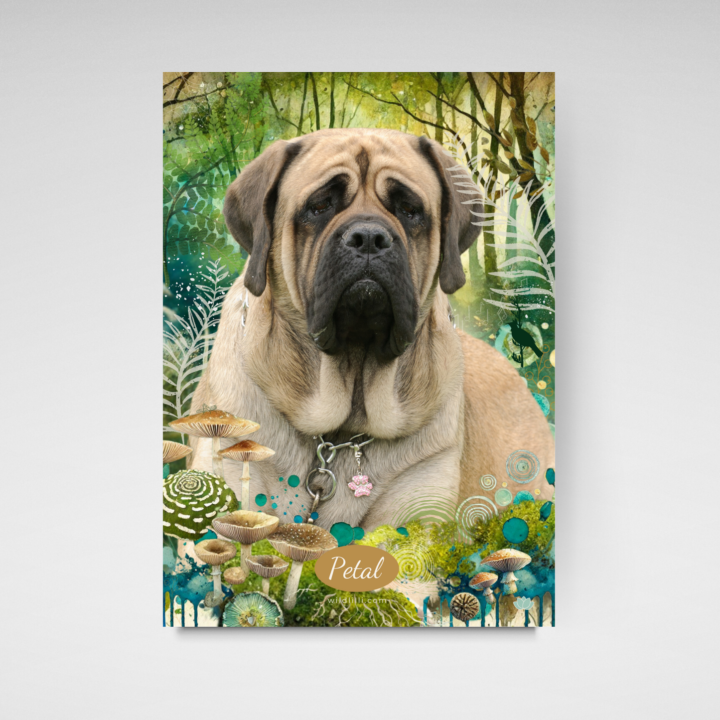 Woodland Wonders - Custom Pet Portrait