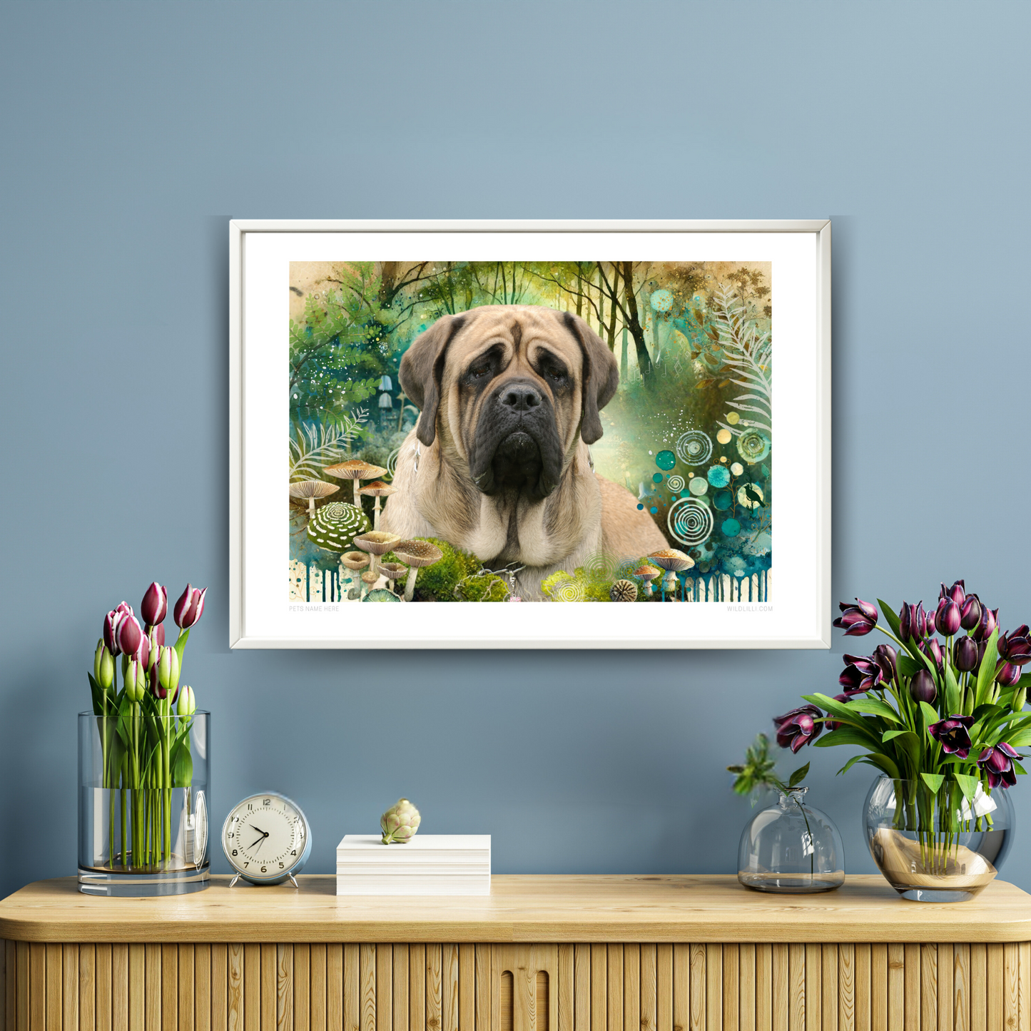 Woodland Wonders - Custom Pet Portrait