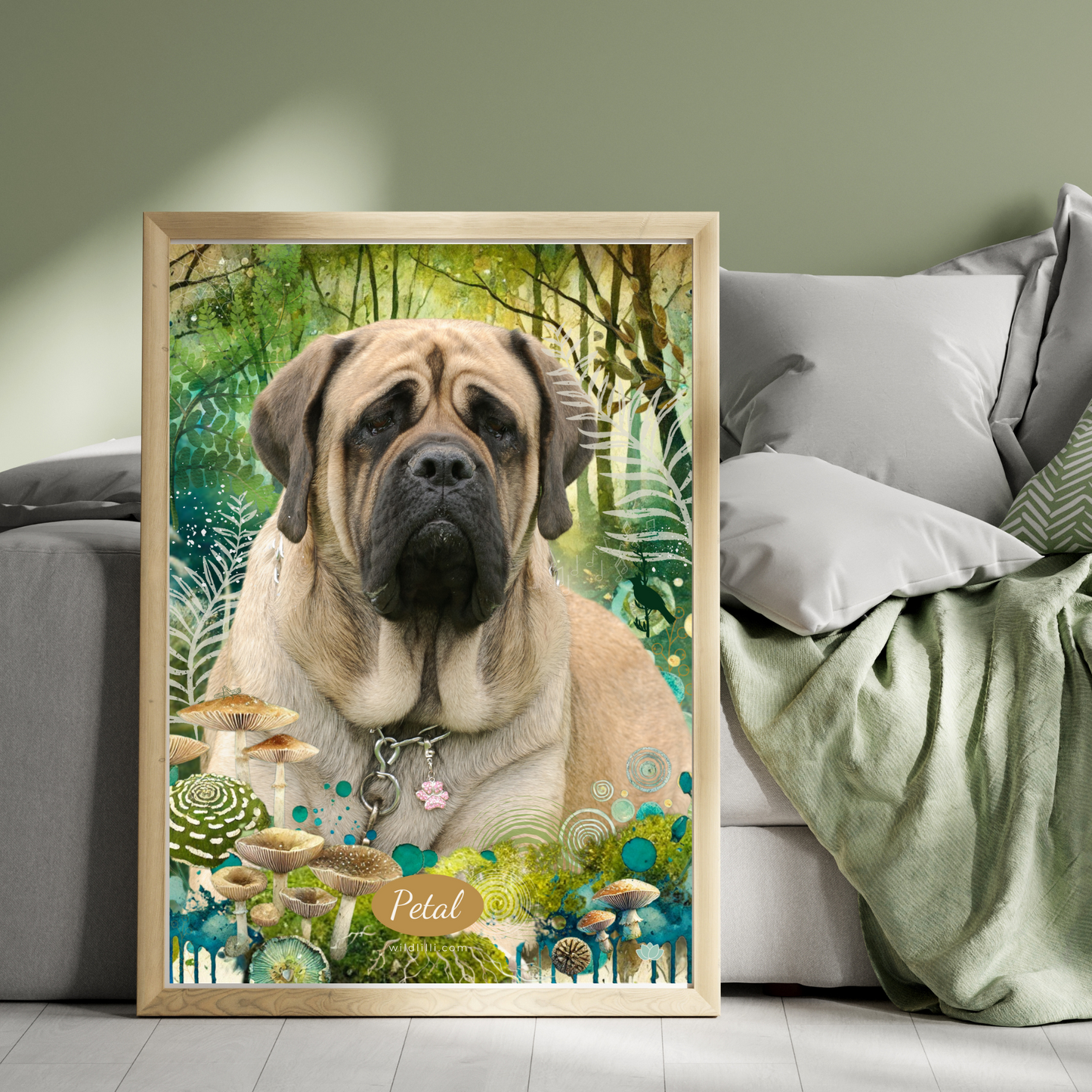 Woodland Wonders - Custom Pet Portrait