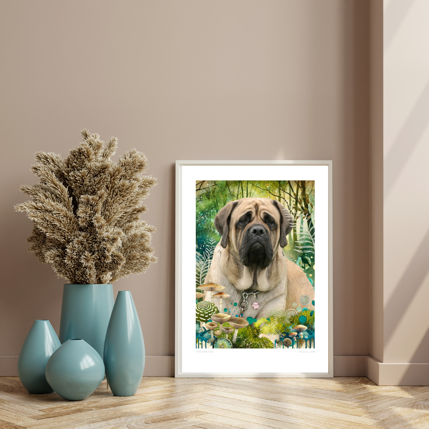 Woodland Wonders - Custom Pet Portrait