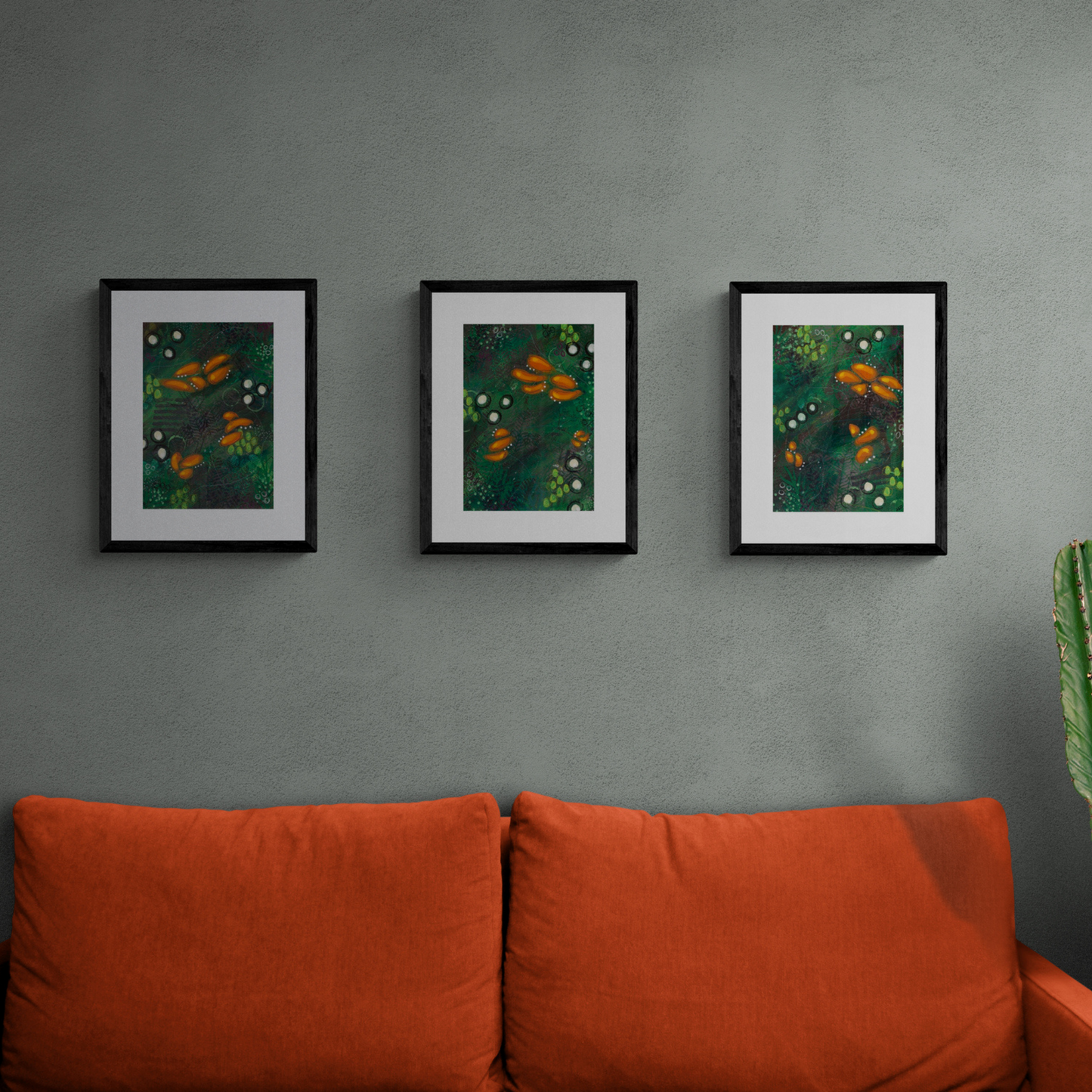 Monarch Butterfly - Set of Three